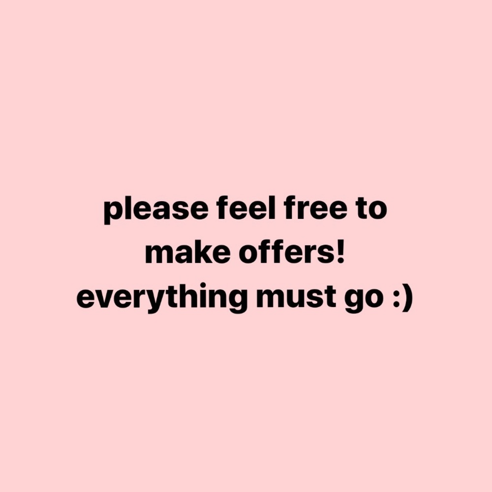 please make offers ! <3